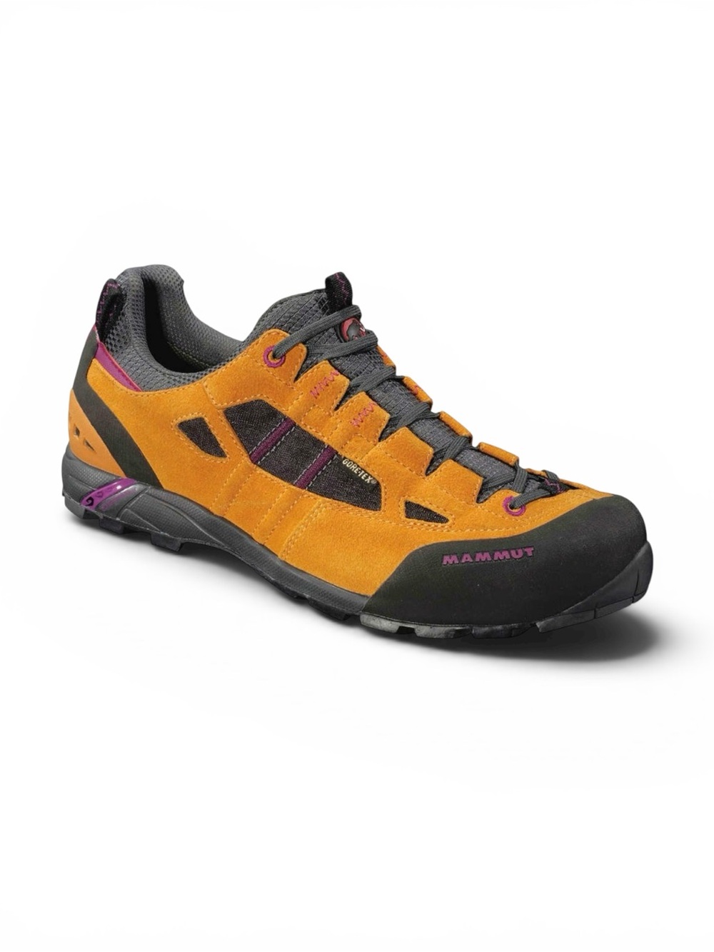 Mammut Redburn GTX Gore-Tex Hiking Shoes Outdoor Sneakers Brown Purple Size 8.5